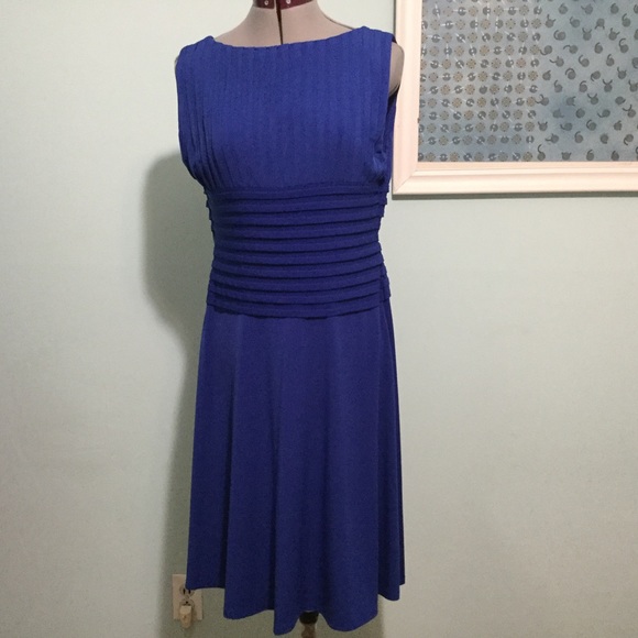 Calvin Klein Dresses Calvin Klein Royal Blue Dress Poshmark